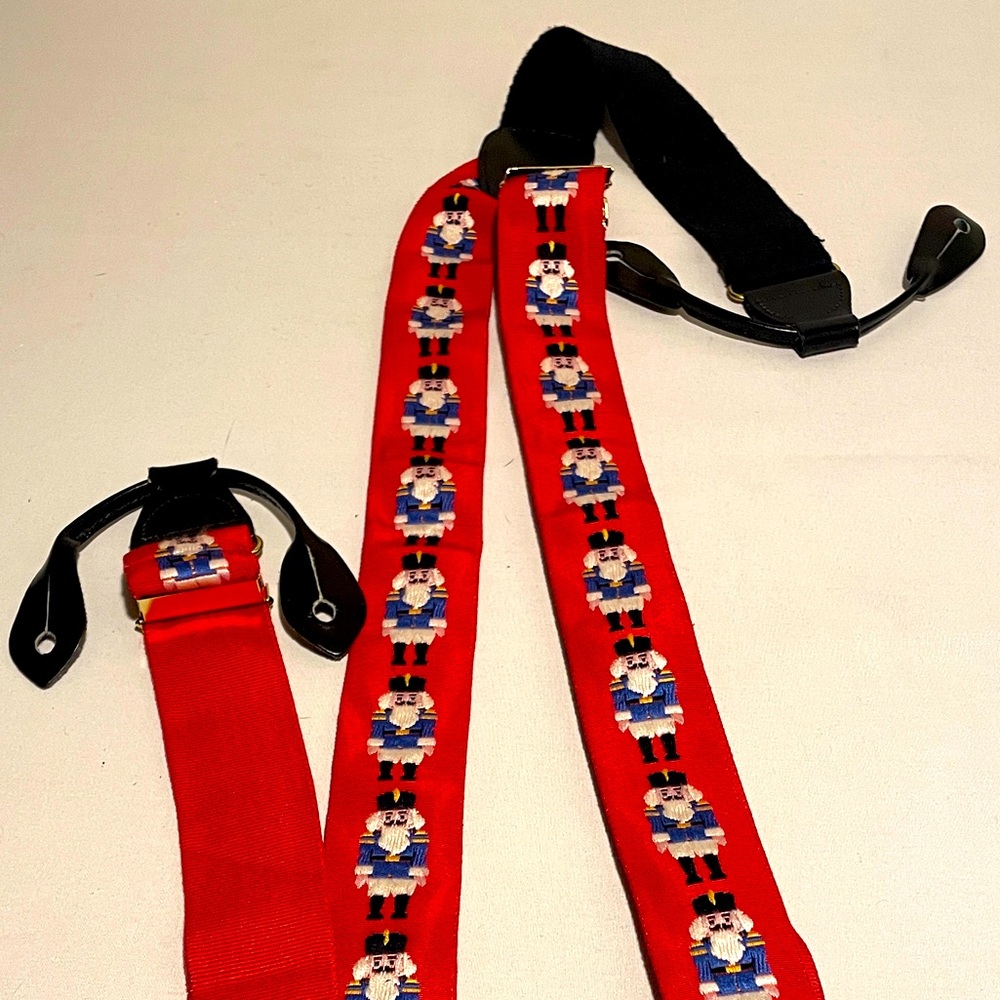 Nutcracker Suspenders | Adjustable | Button Attachments | Braces